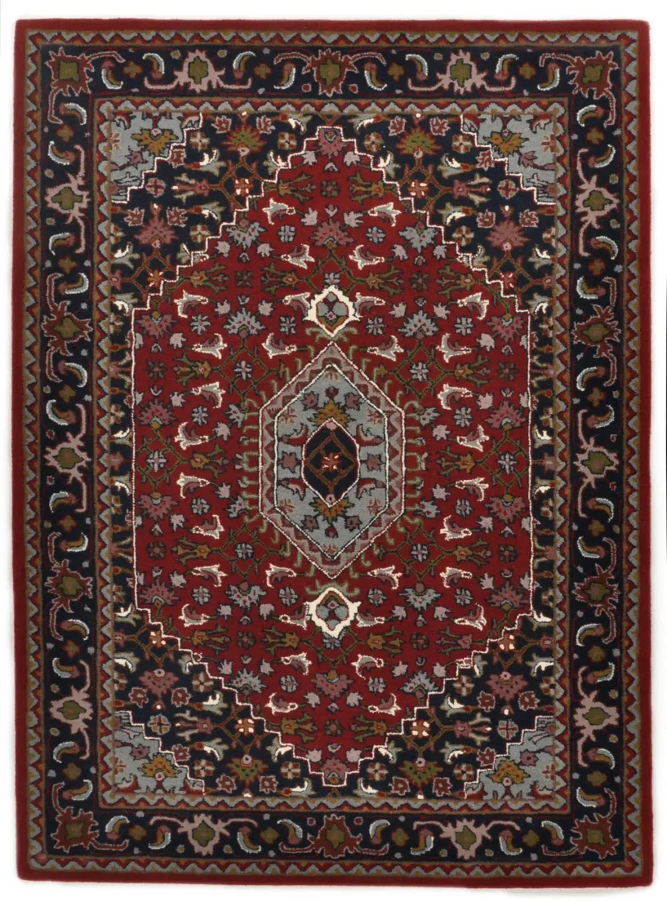 THEKO Royal Persian Teppich Rot 40x60 Schurwolle