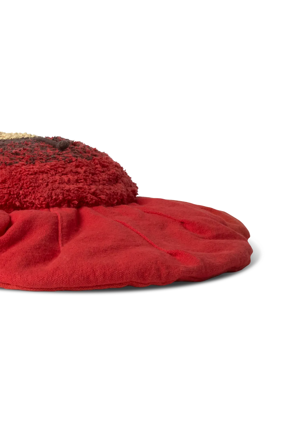 Lorena Canals Red Poppy Bodenkissen 74 cm rot