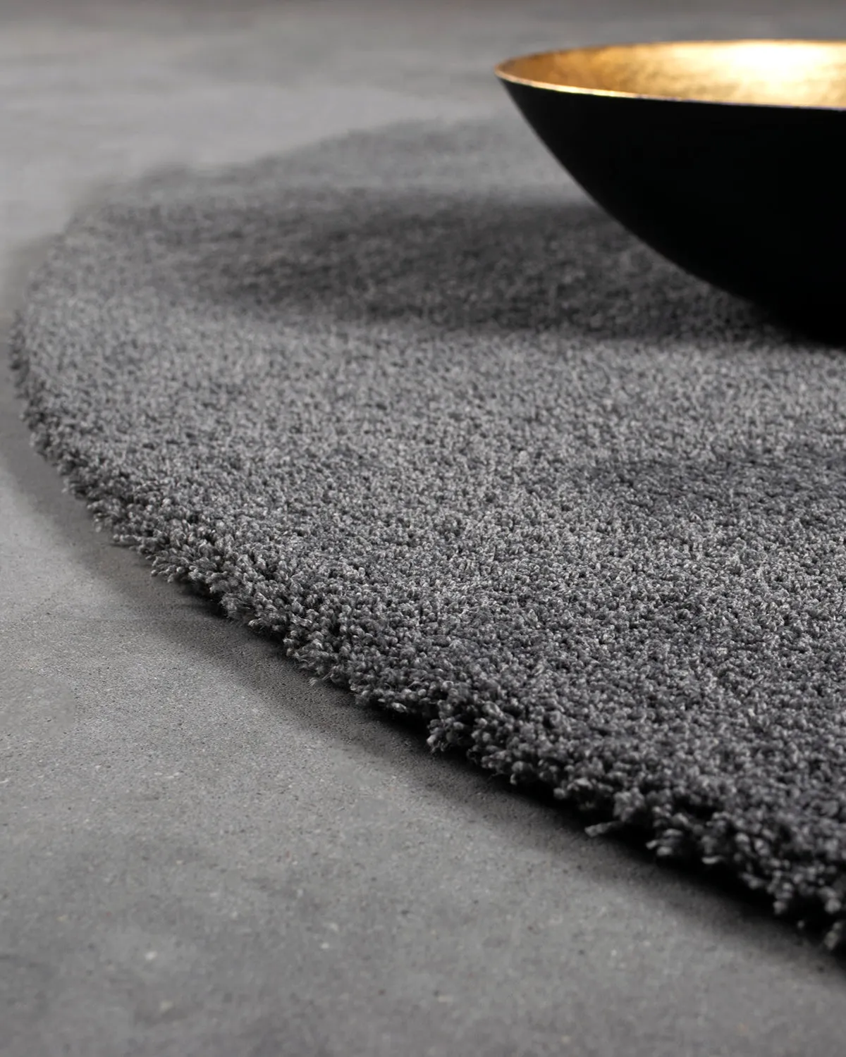 HC Interior Rugs Sensation 71351-100 Teppich Dunkelgrau Mikrofaser