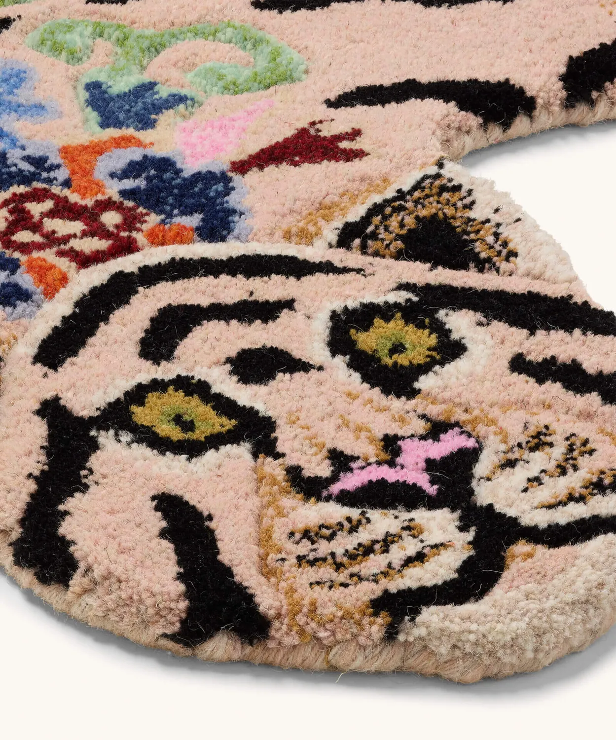 Doing Goods Mahee Majestic Small Tiger Teppich Wolle