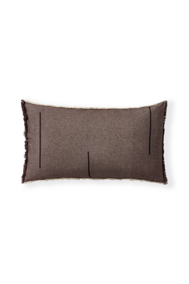 Lorena Canals Rechteckkissen 30x50 Coffee Bean Baumwolle