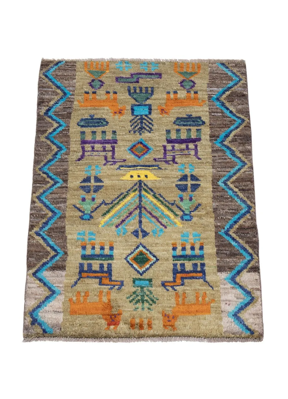 Amini Taimany 8286173 Teppich 113x78 Handgeknüpft