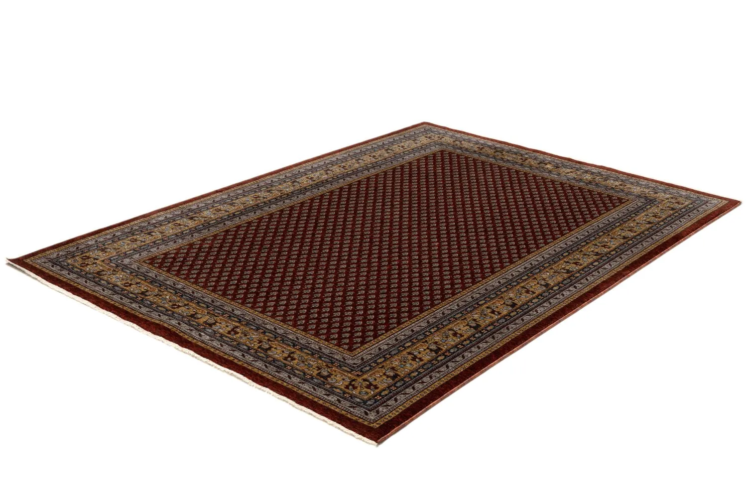THEKO Beatrice Teppich 40x60 cm Rot Webteppich