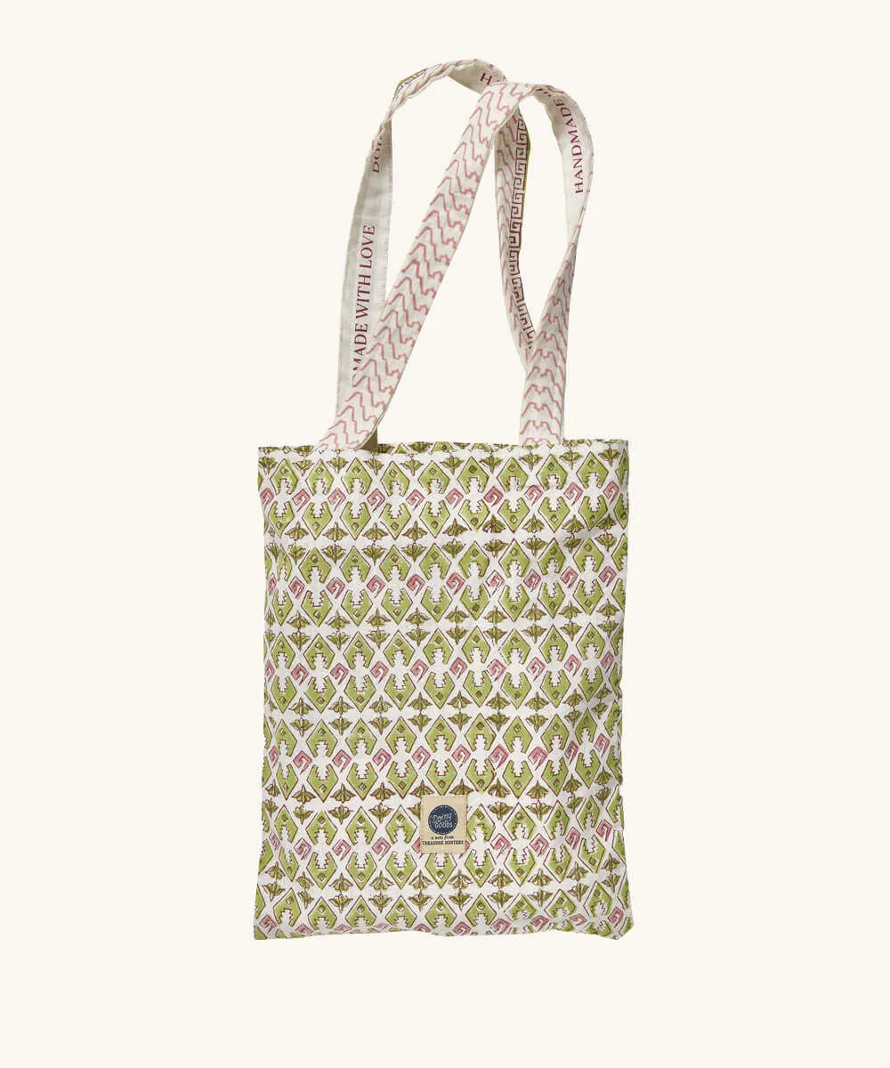 Doing Goods Maharadja Double Tagesdecke Baumwolle mit Tasche