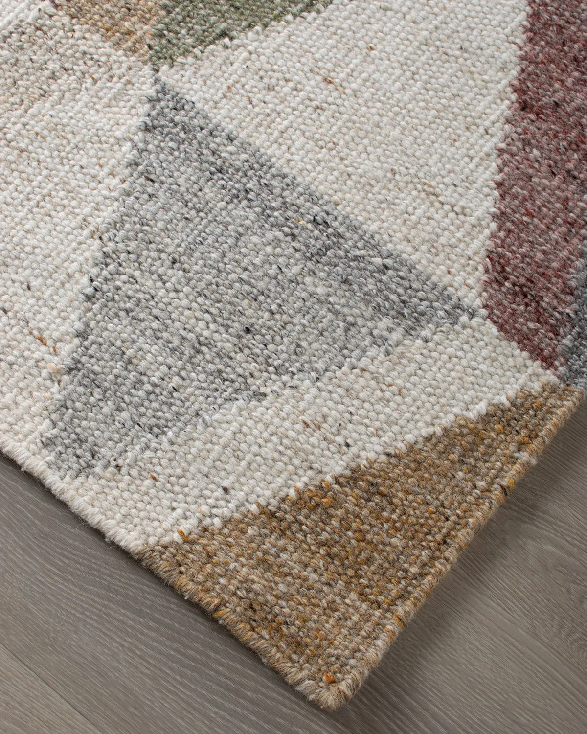 HC Interior Rugs Milo 2780-386 Teppich Green Rust 140x200