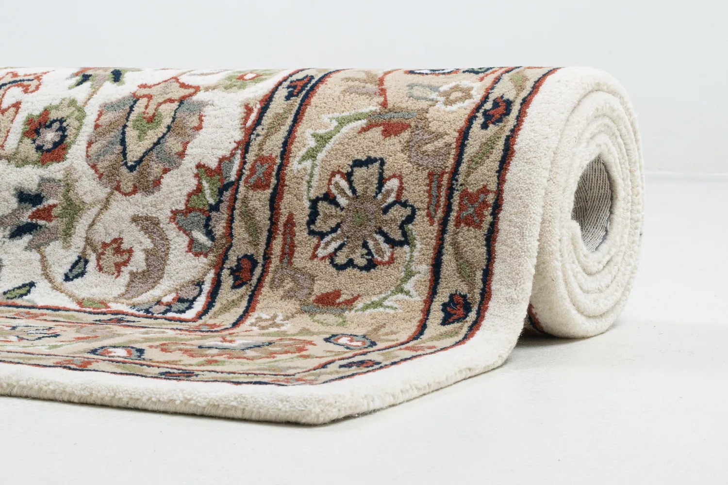 THEKO Royal Orient Teppich 40x60 cm Beige Schurwolle