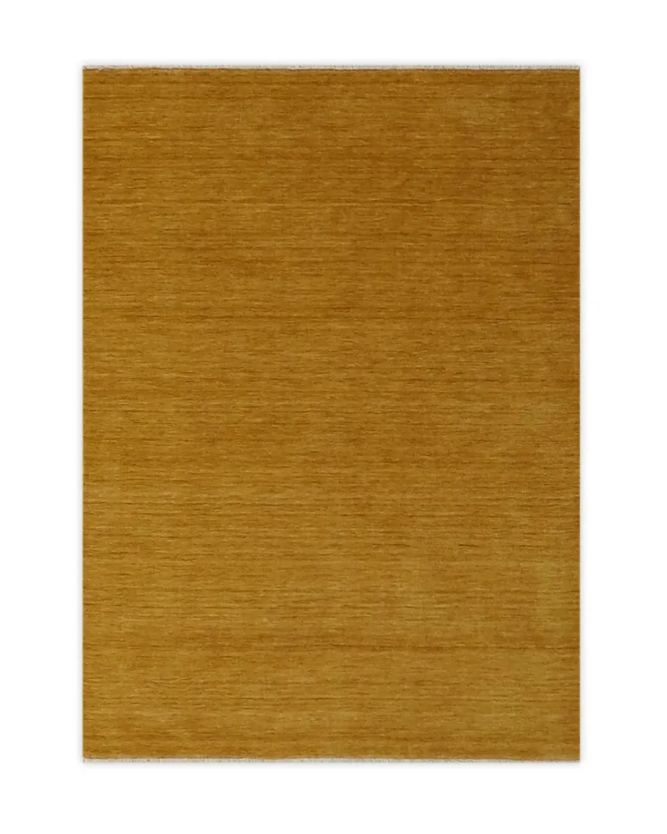 HC Interior Skagen 8800-081 Teppich Mustard Fransen