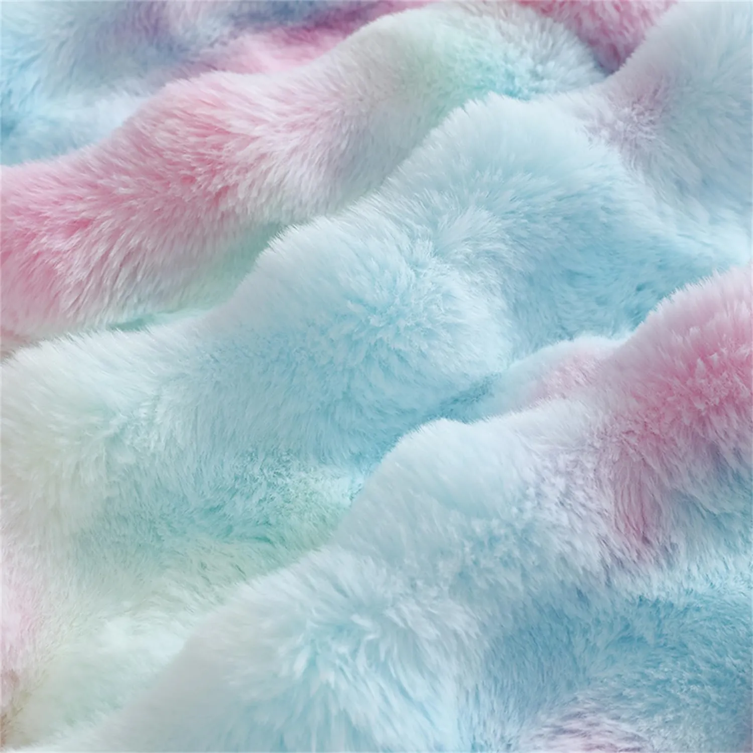 HonunGron Kuscheldecke 100x160cm Mehrfarbig Flauschig