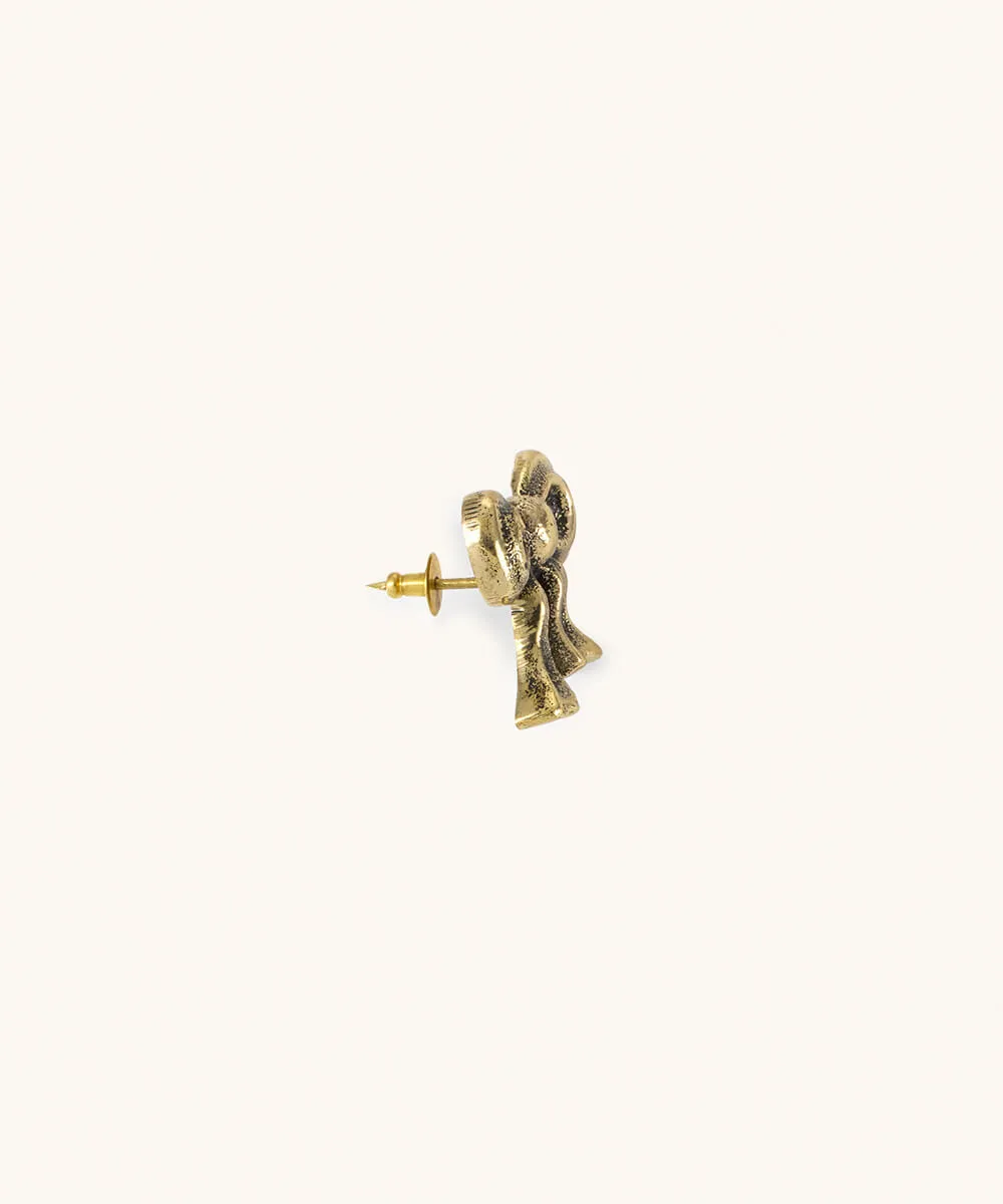 Doing Goods Bowie Noeud Kerzen Pin Schleife Messing