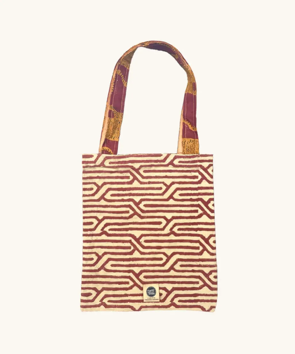 Doing Goods Tiger Mini Tote Stofftasche Baumwolle