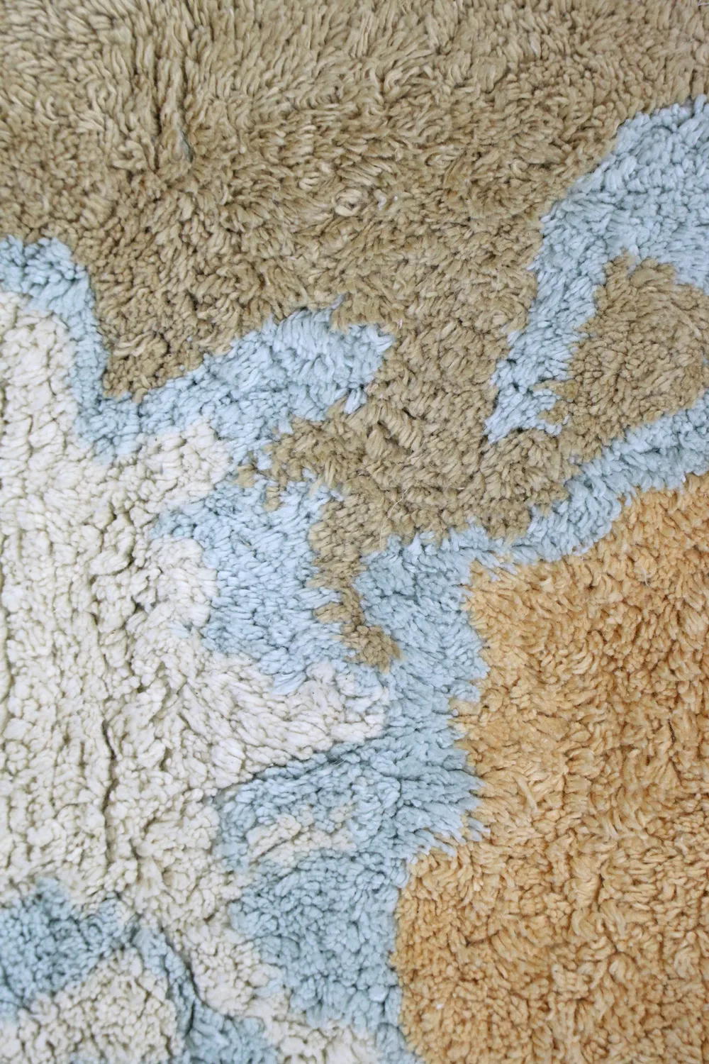 Lorena Canals Mini Worldmap Teppich 70x100 Baumwolle