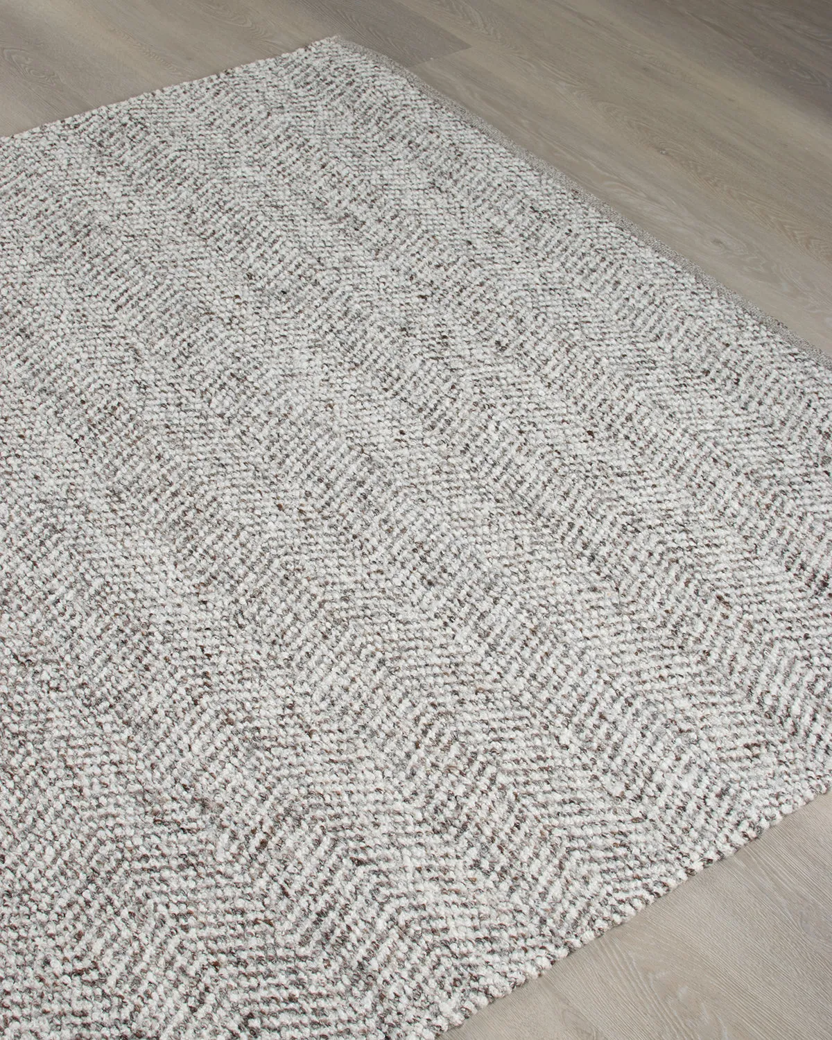 HC Interior Rugs Dover 1732-203 Teppich Weiß-Stein 200x290 Wolle