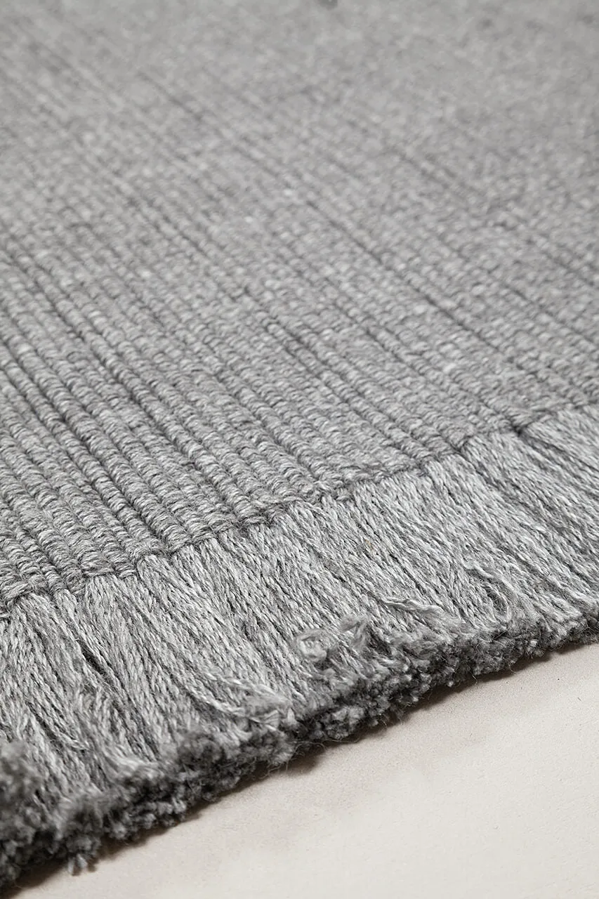 Amini Pierre Teppich 240x80 Composite Grey PET