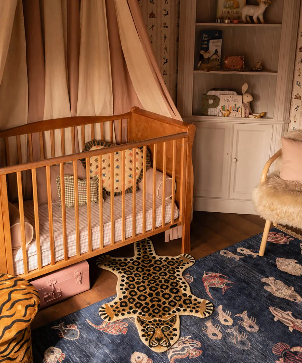 Doing Goods Loony Leopard Teppich Small Wolle