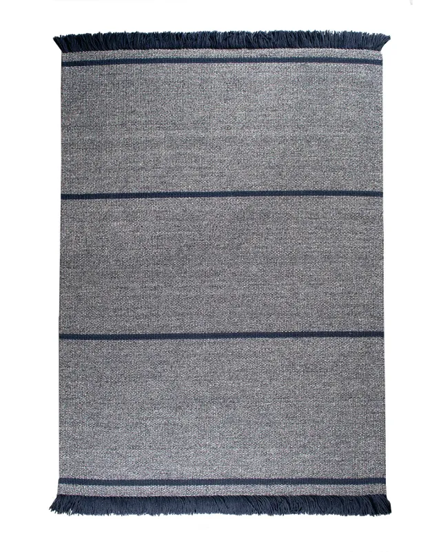 HC Interior Rugs Copenhagen 1382-090 Teppich Blue Wolle