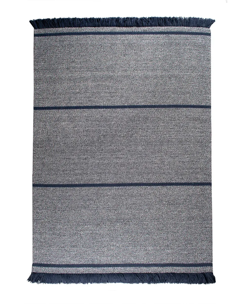 HC Interior Rugs Copenhagen 1382-090 Teppich Blue Wolle
