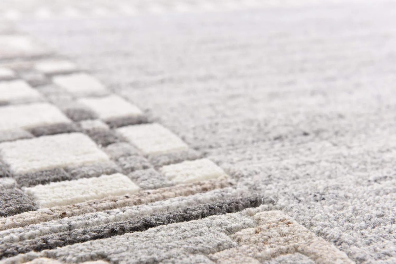THEKO Nakarta Teppich 120x180 cm Natur Beige Schurwolle
