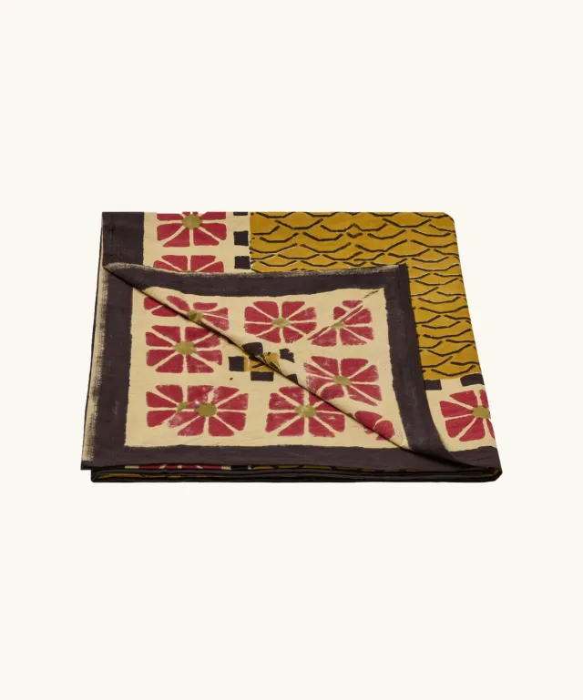 Doing Goods Erin Simple Decke Baumwolle mit Tasche 100%