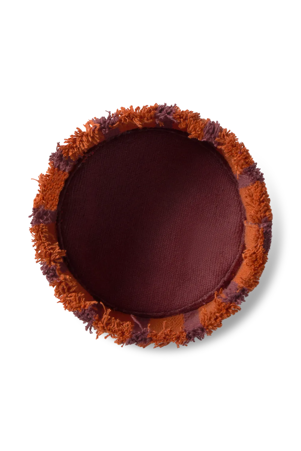 Lorena Canals Korb Klein Terracotta 20x10cm mit Fransen