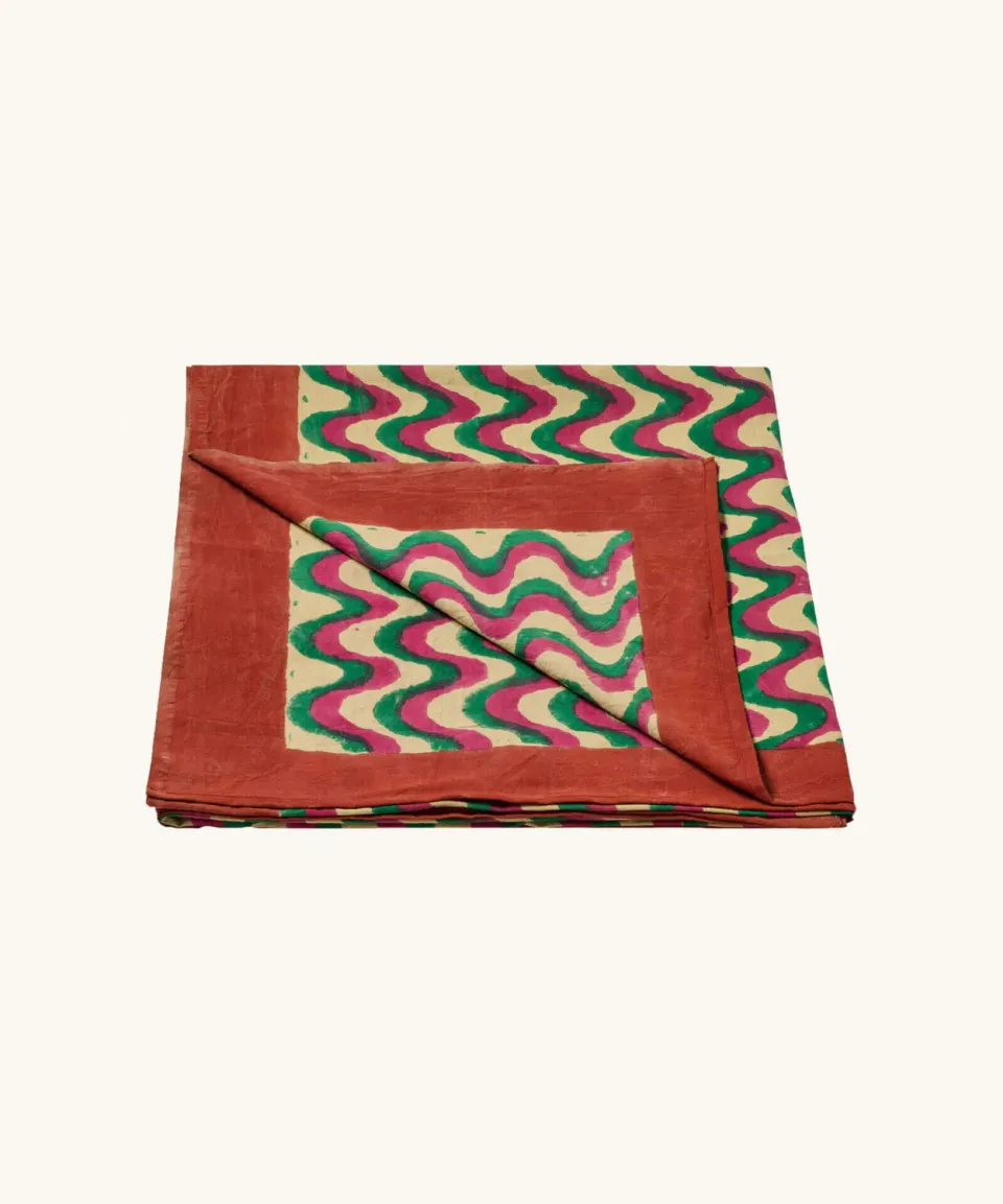 Doing Goods Millie Simple Decke mit Tasche Baumwolle