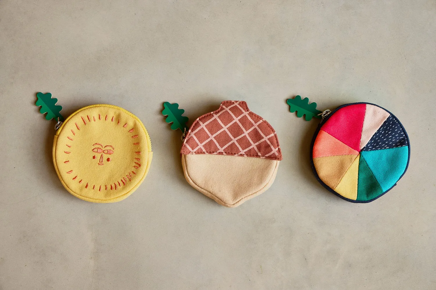Donna Wilson Colour Wheel Mini Pouch Baumwolle