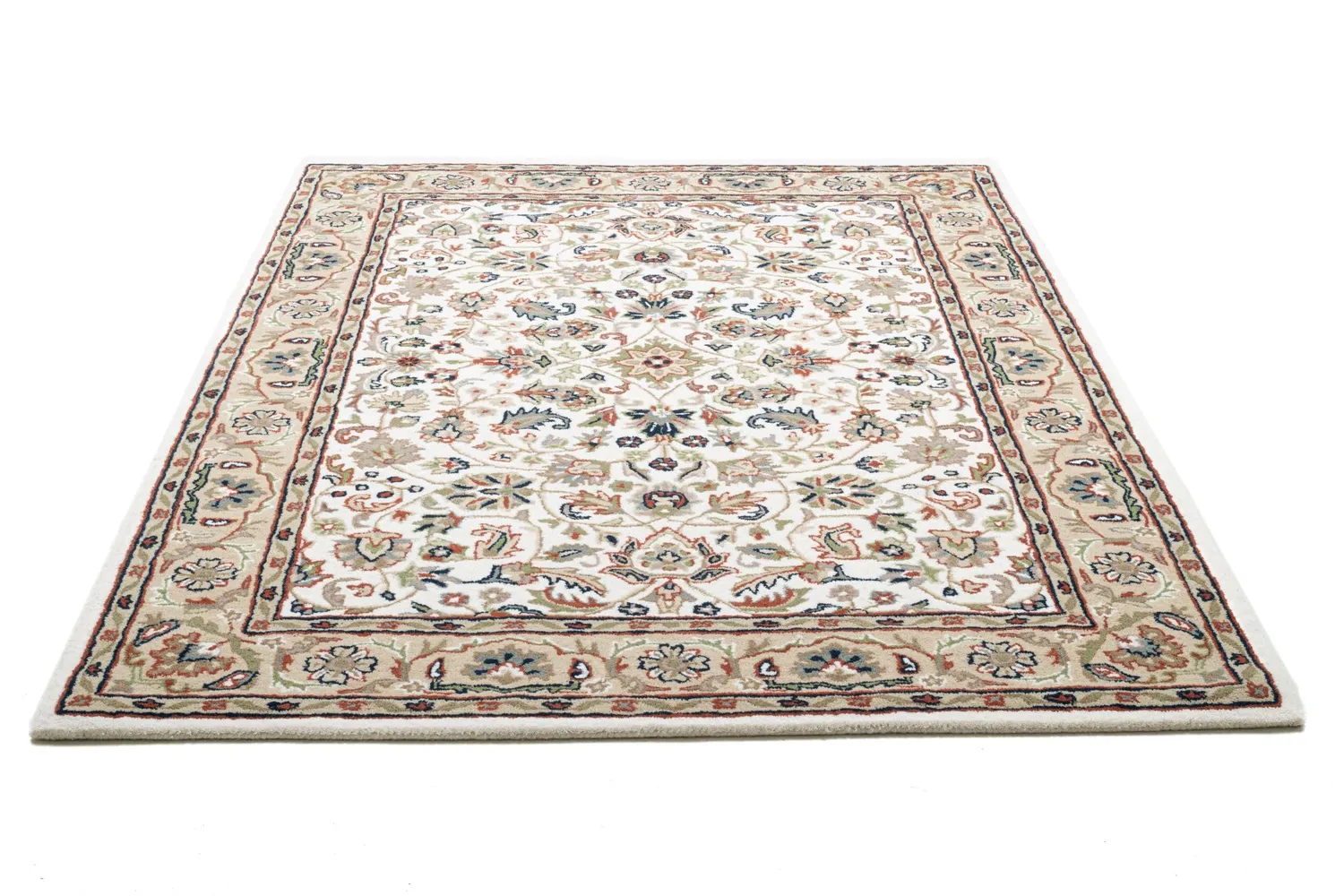 THEKO Royal Orient Teppich 40x60 cm Beige Schurwolle