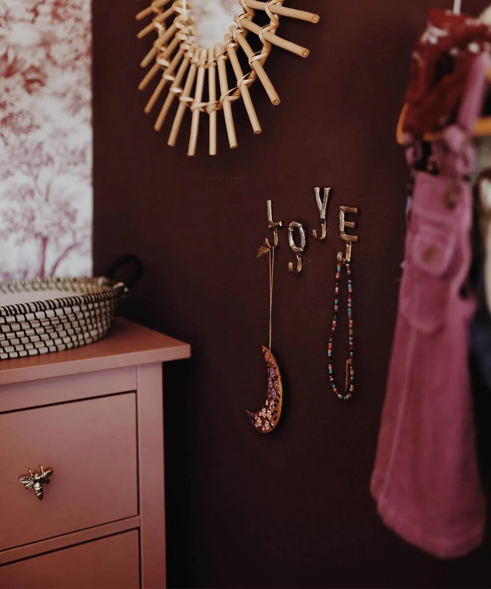 Doing Goods Bodhi Bamboo Wandhaken Set Love Messing