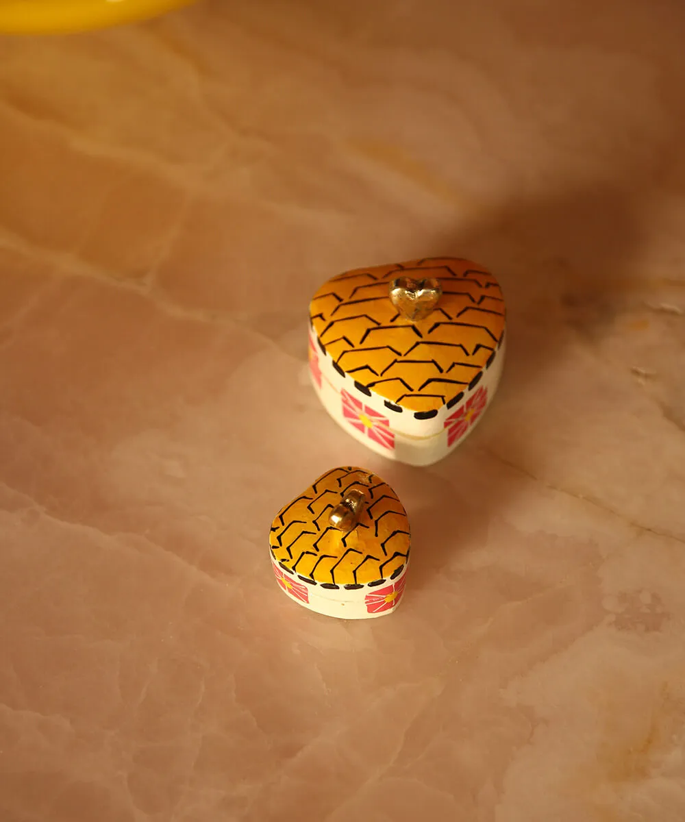 Doing Goods Erin Petite Herzdose Schmuckdose 5x5,5x3 cm
