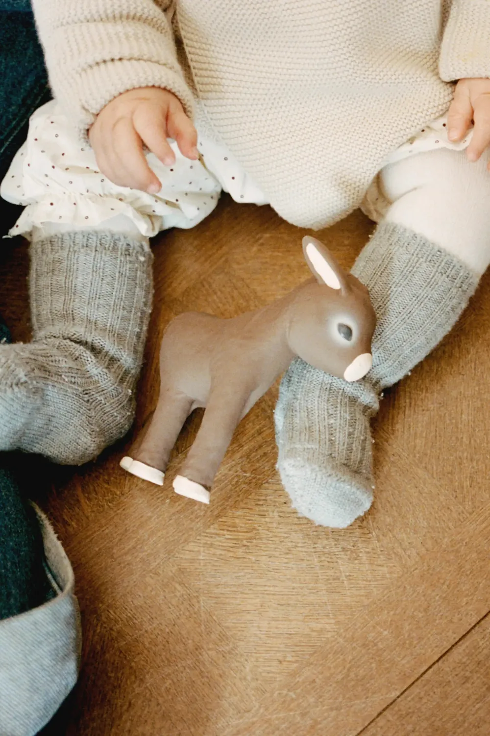 Lorena Canals Hector the Donkey Beißring 13x14cm Baby