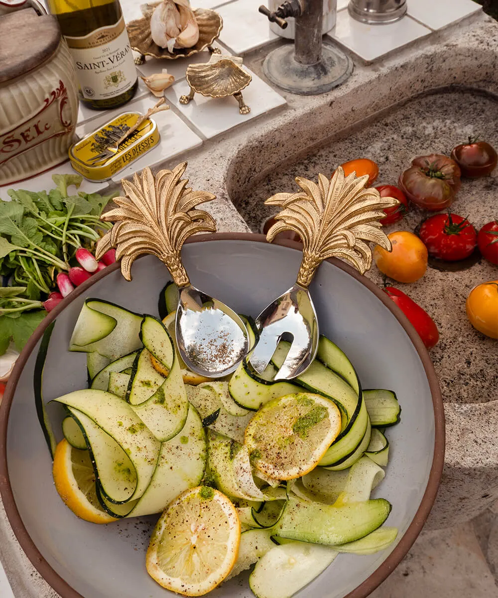 Doing Goods Marlin Palmier Salatbesteck 2-tlg Edelstahl