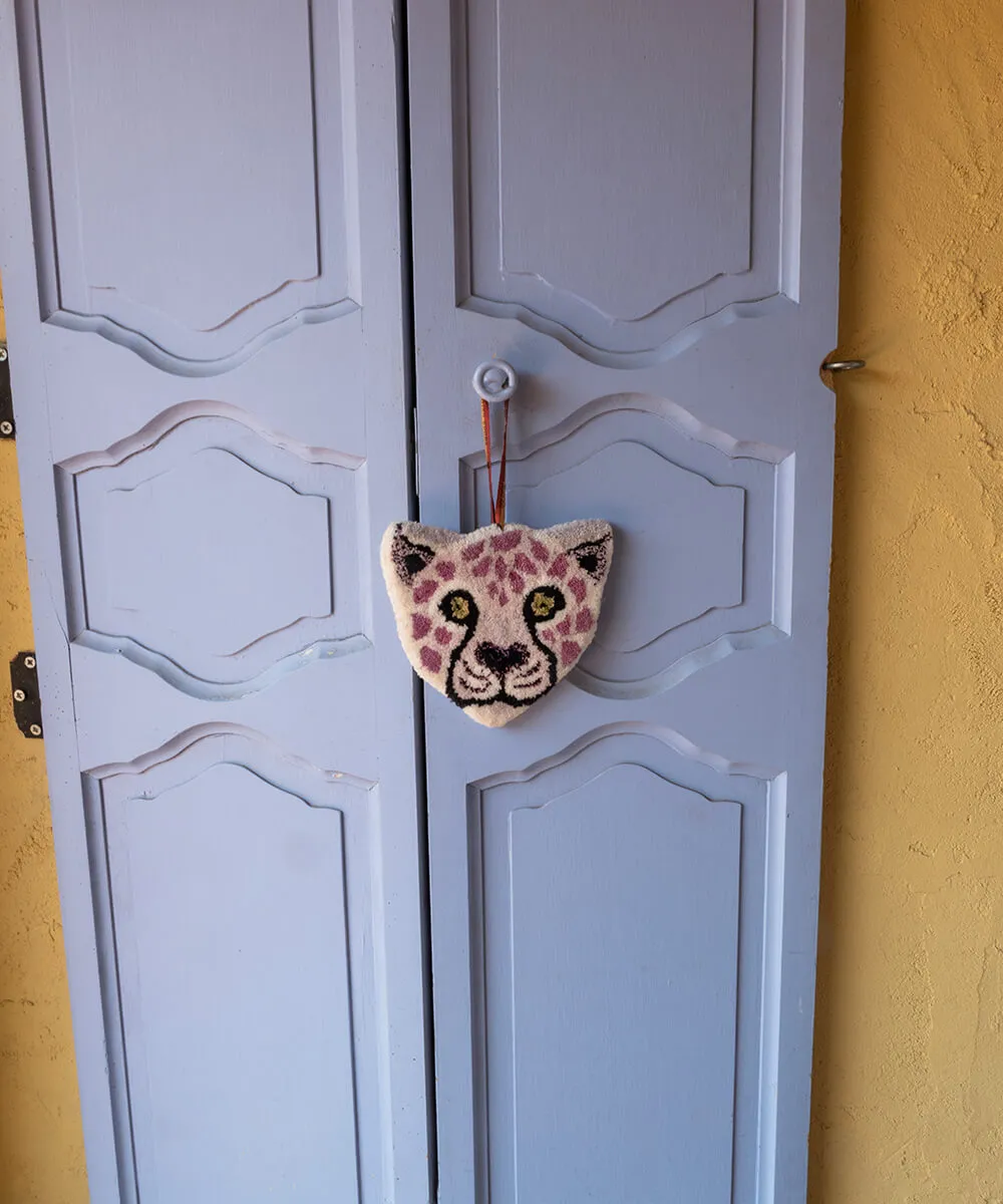 Doing Goods Lilly Leopard Wanddeko Wolle Tapis Amis