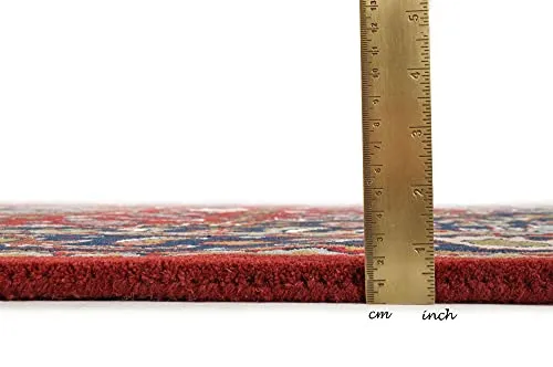 THEKO Royal Persian Teppich Rot 40x60 Schurwolle