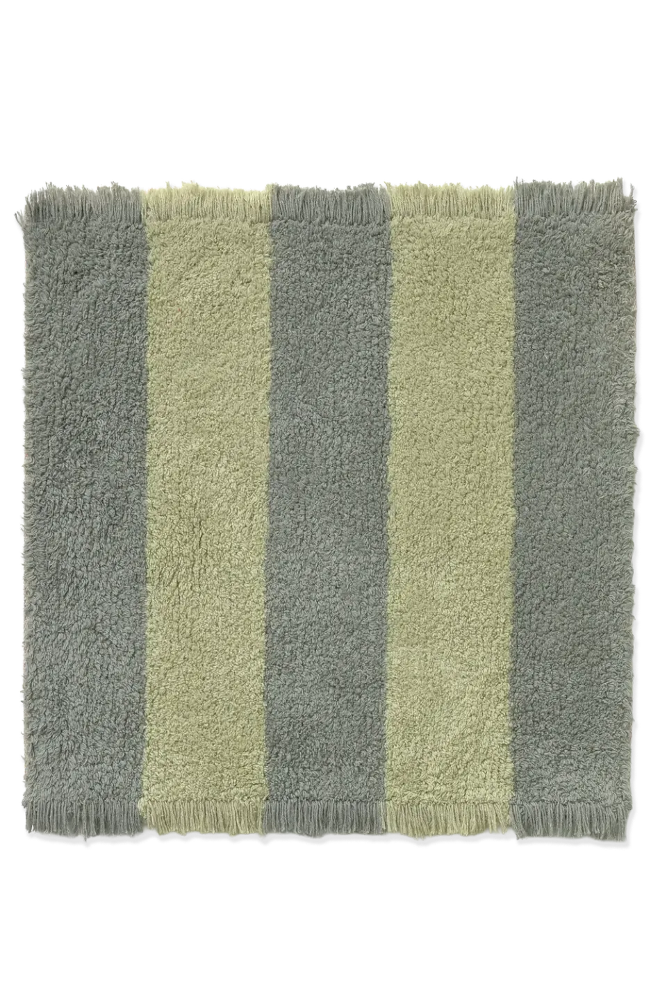 Lorena Canals Cabana Lines Stoffmuster Vintage Blue waschbar