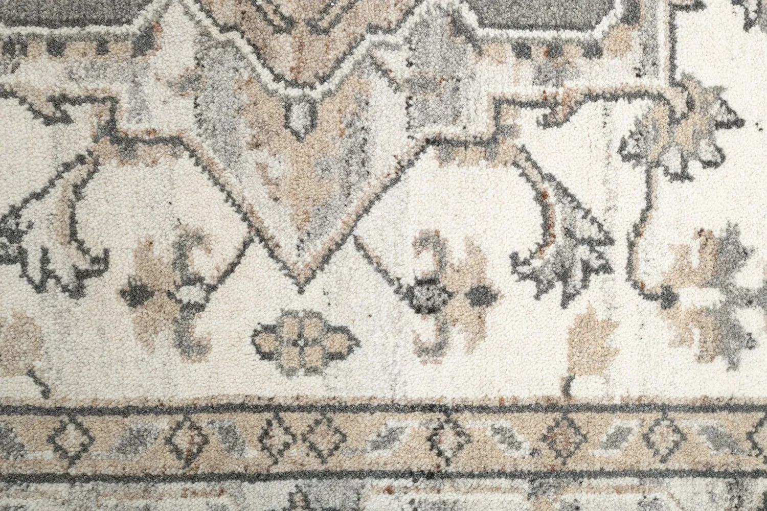 THEKO Luxus Vintage Natur Versian Teppich 40x60