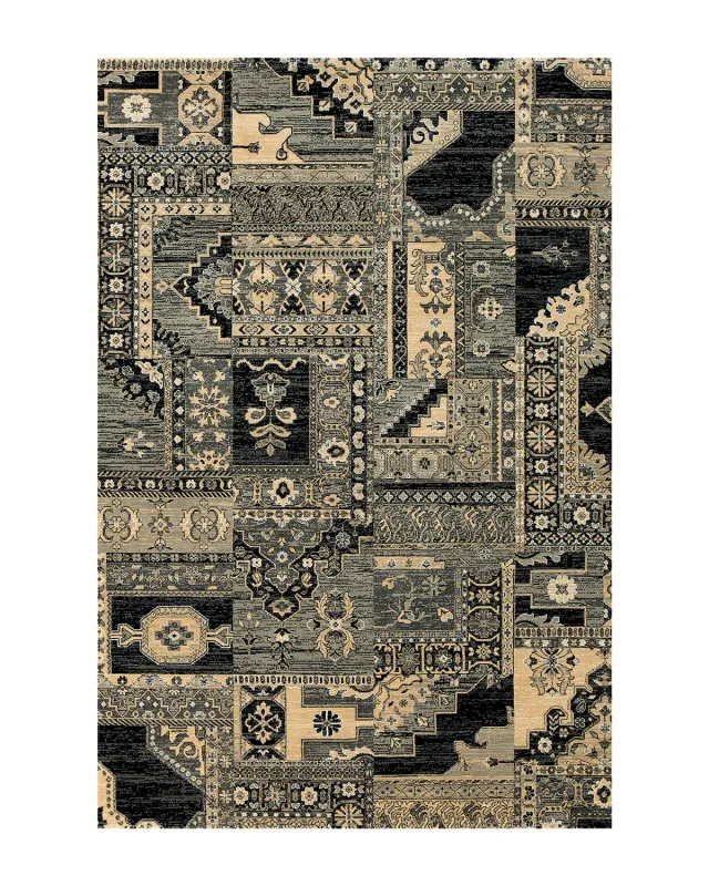 HC Interior Orient 65116-090 Teppich Schwarz Wilton