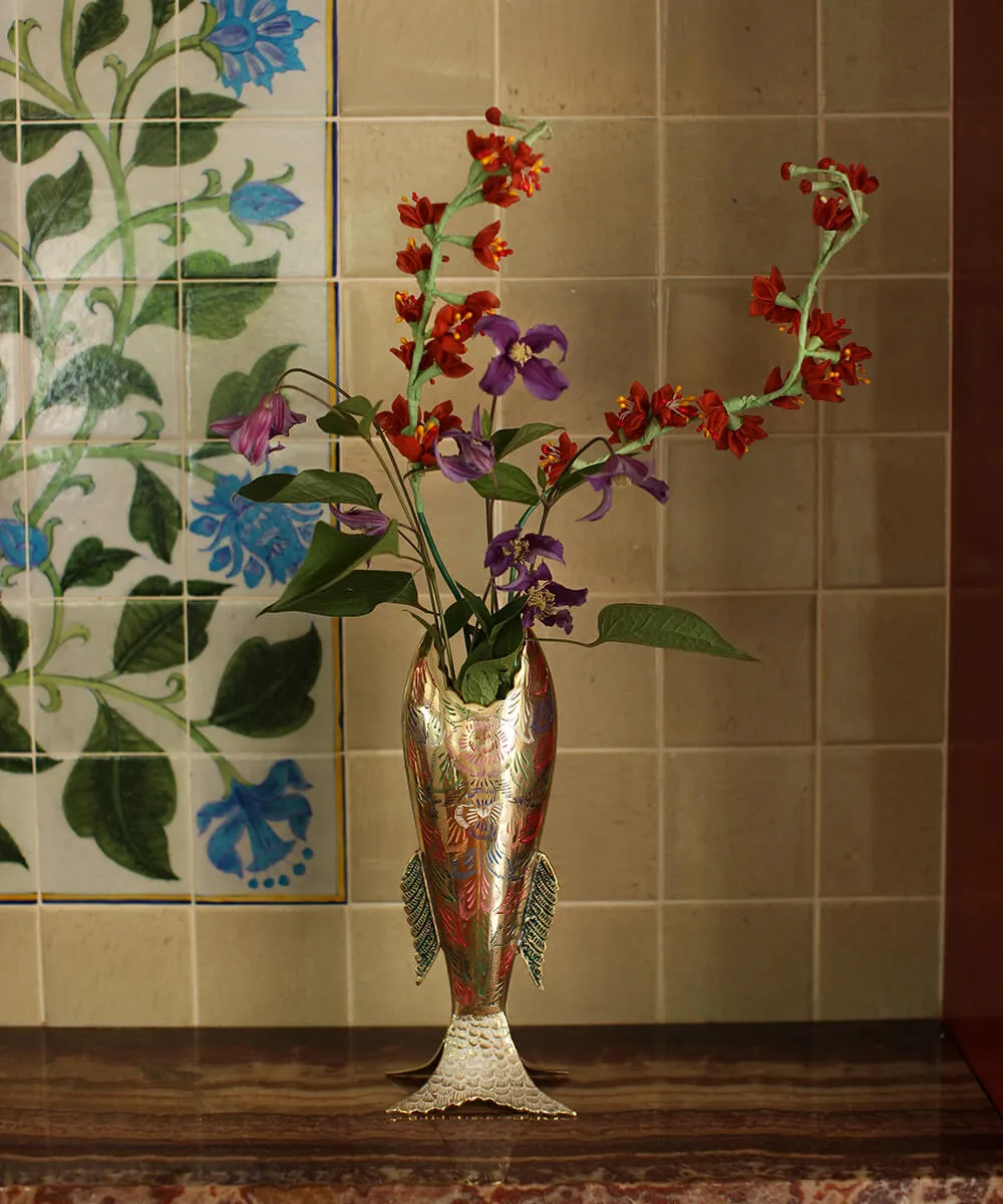 Doing Goods Miracle Fisch Vase Blumenvase handgemacht