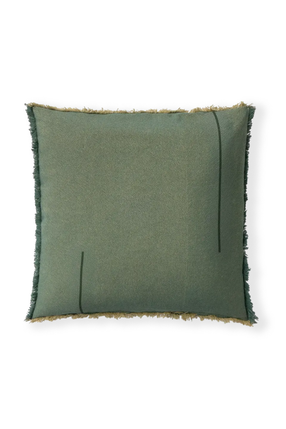 Lorena Canals Vertical Duck Green Kissen 45x45 Baumwolle