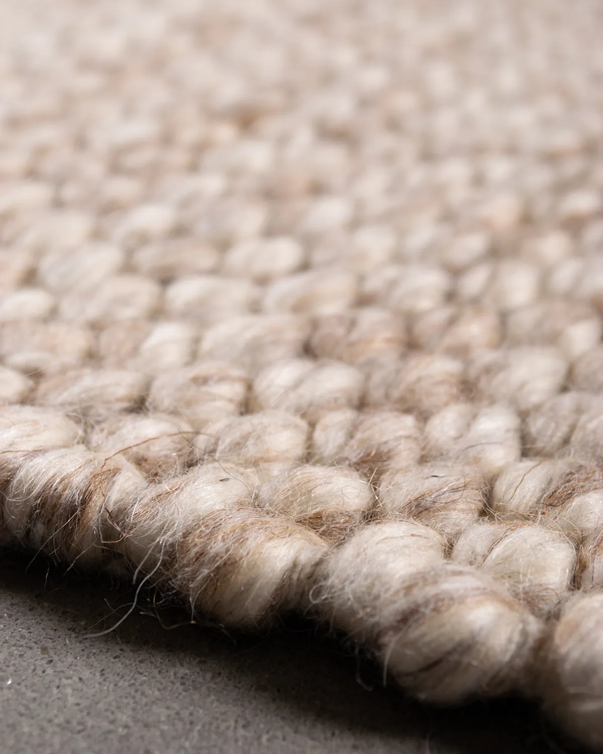 HC Interior Rugs Greenland 3550-166 Teppich Beige 160x230 Wolle