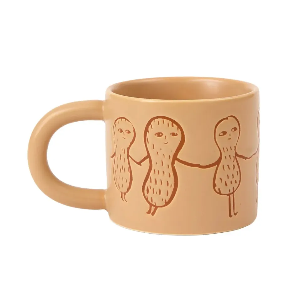 Donna Wilson Peanut Tasse Erdnuss Steingut