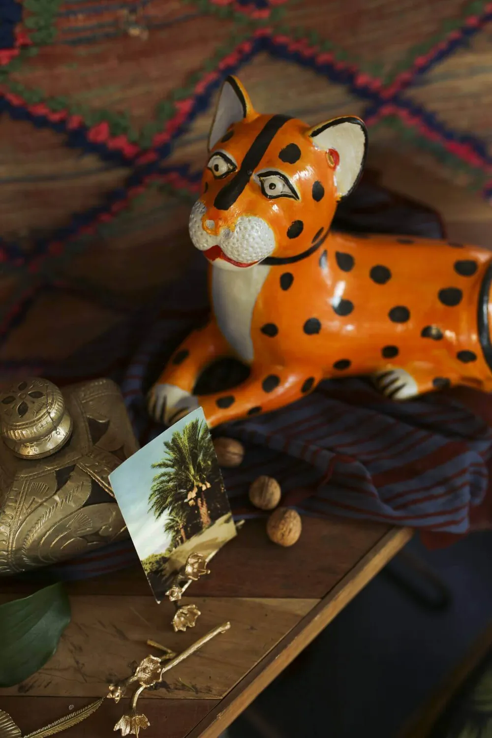 Doing Goods Louis Leopard Spardose Deko ohne Verschluss