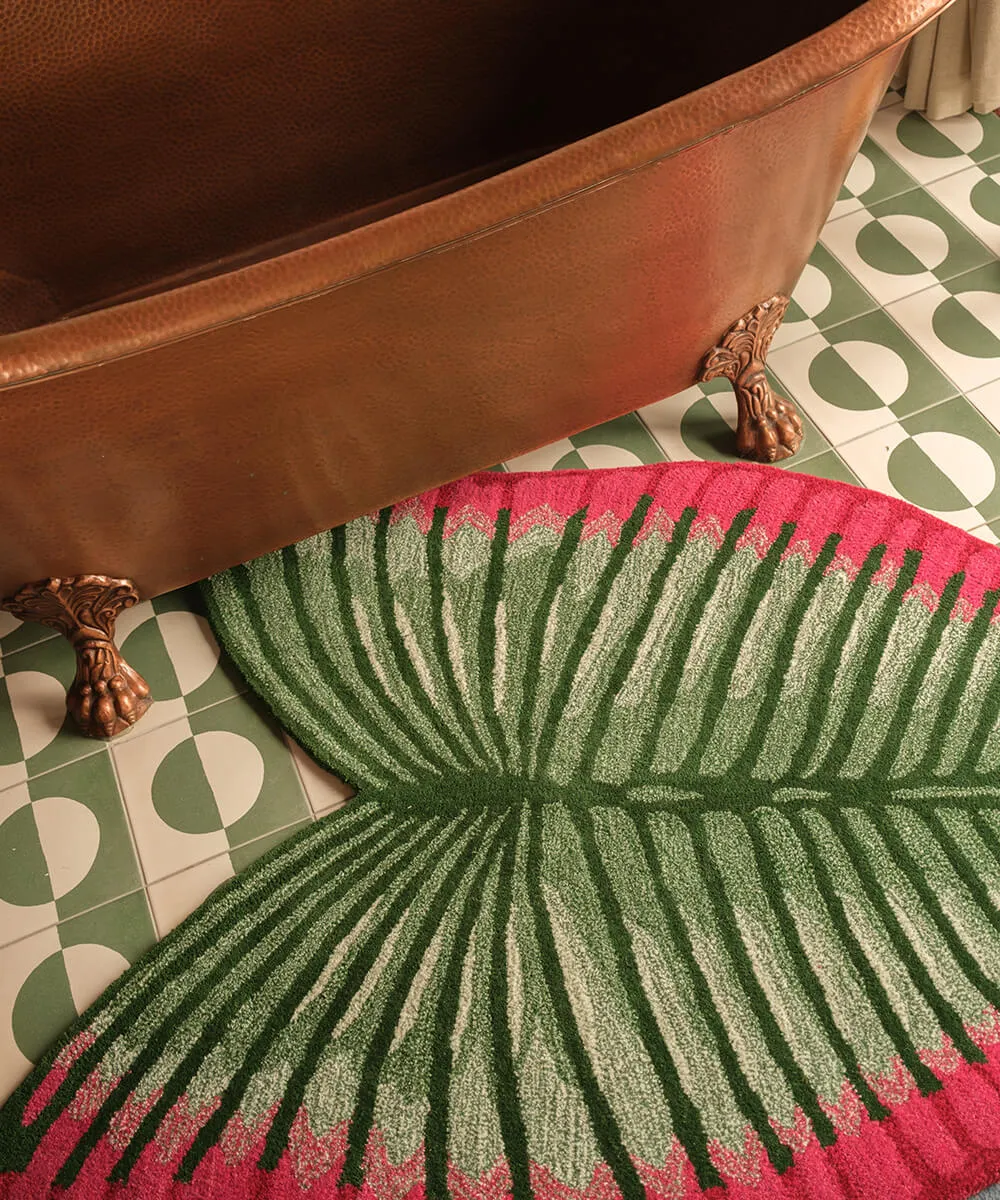 Doing Goods Alocasia Blätterteppich Wolle John Derian