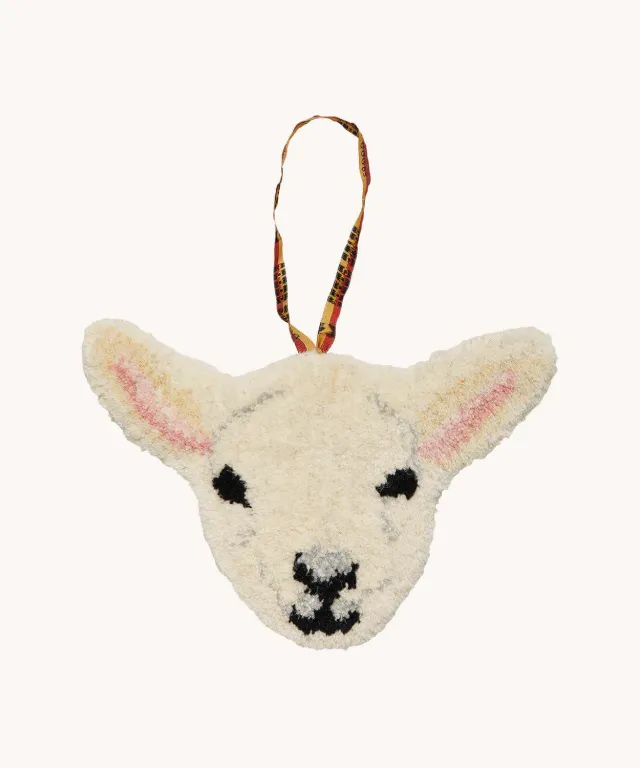 Doing Goods Tapis Amis Woolly Lamb Wandbehang Wolle Lamm