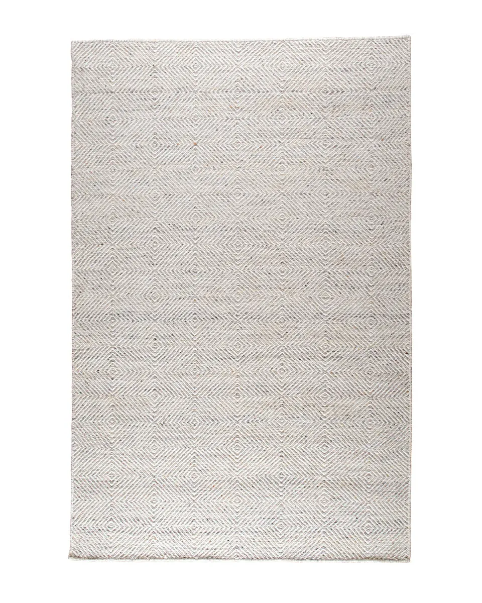HC Interior Rugs Kalmar 2550-230 Teppich Silver Wollmix