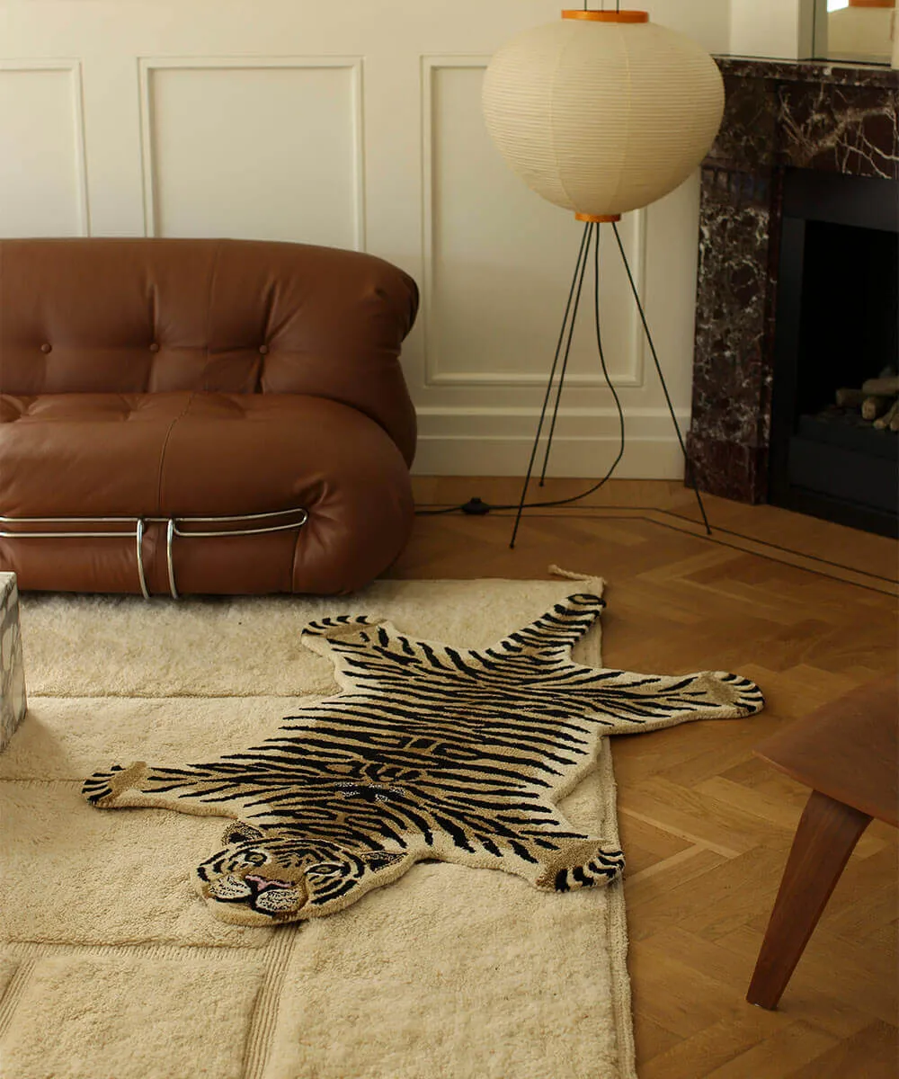 Doing Goods Drowsy Tiger Teppich Large Wolle