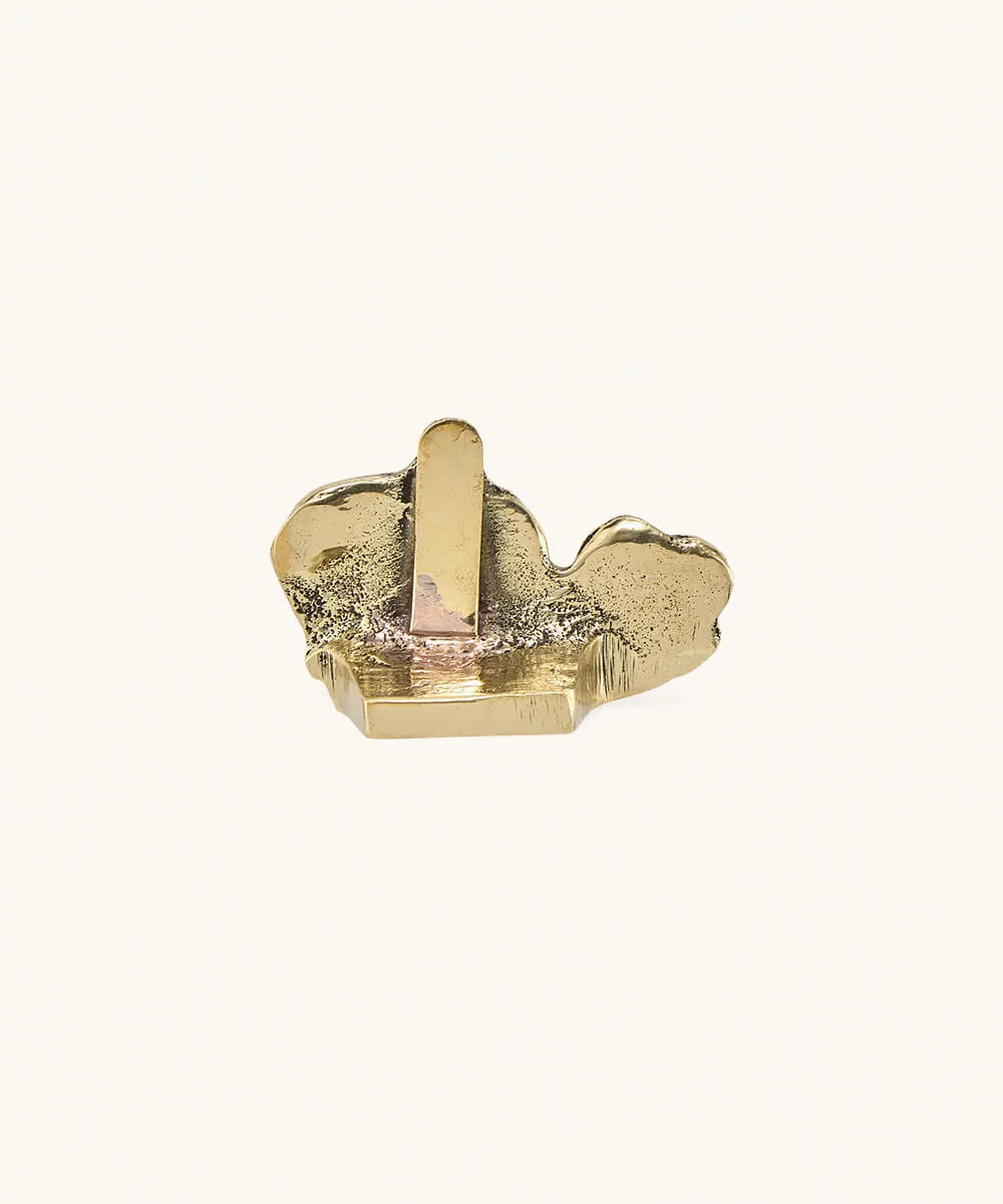 Doing Goods Zoey Fleur Tischkartenhalter Messing 5cm