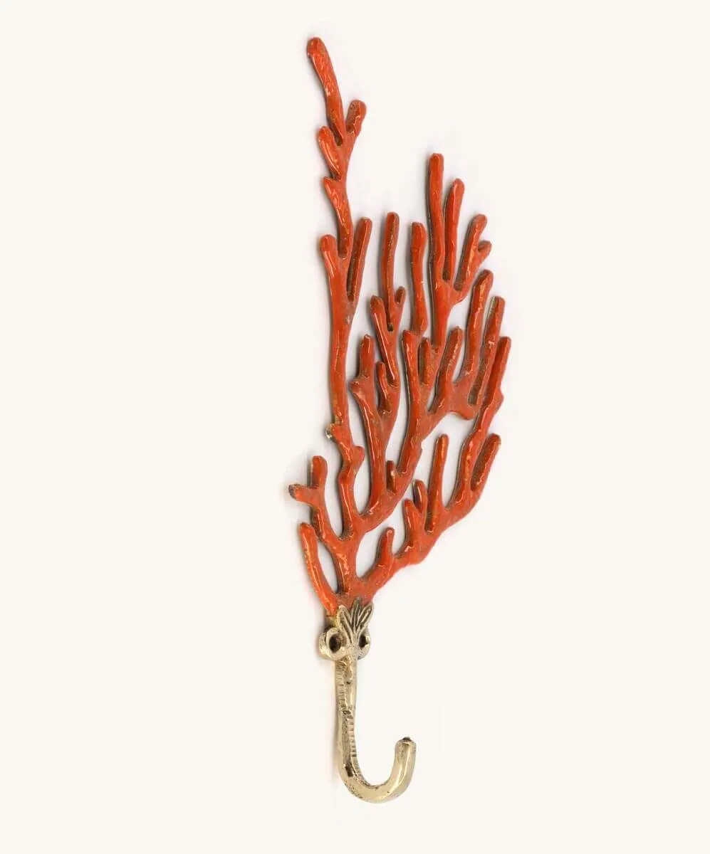 Doing Goods Ariel Coral Wandhaken Koralle Handarbeit