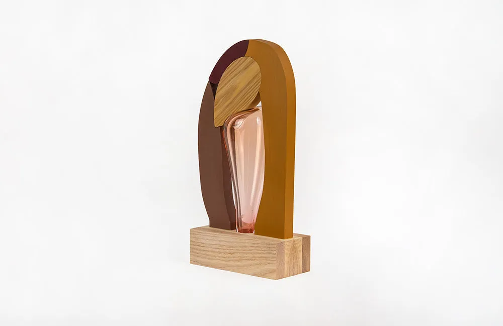 Donna Wilson Sculpture 2 Skulptur Holz Glas 73 cm