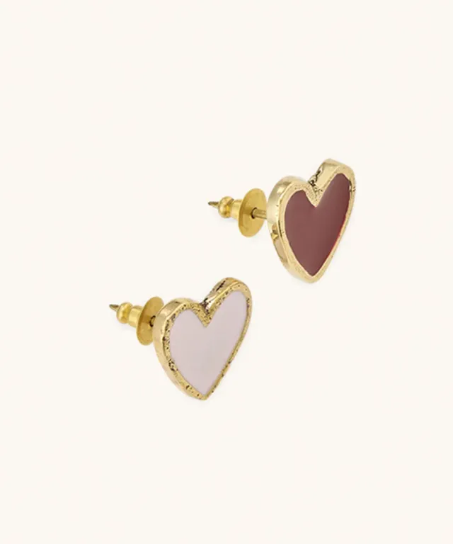 Doing Goods Pyar Herz Kerzenstecker 2er-Set Geschenkbox