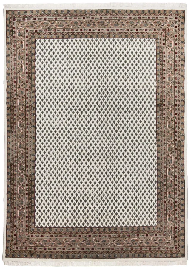 THEKO Chandi MIR Orientteppich 60x90cm beige Schurwolle