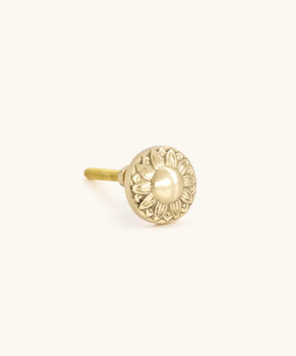 Doing Goods Solange Small Möbelknopf Messing